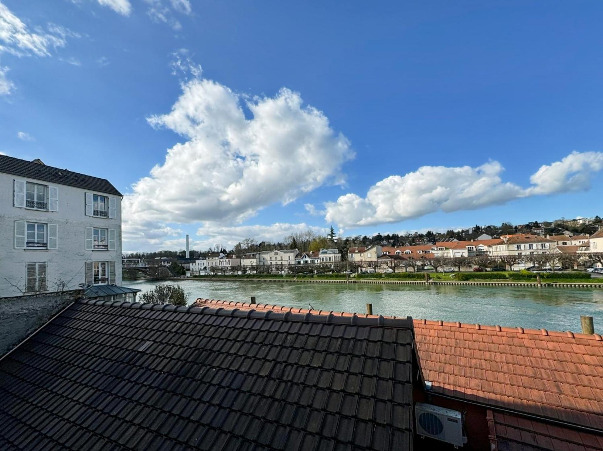 Le Cosy Lagny - Appartement Cosy Avec Balcon Vue Sur Marne Exterior photo
